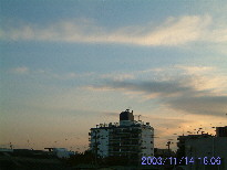 in Tokyo on Nov 14, 2003 (to Tokyo weather 2)