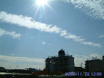 in Tokyo on Nov 22, 2003 (to Tokyo weather 2)